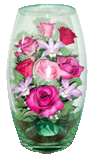 Купить Живые Цветы в вазе в интернет-магазине shikkra.ru